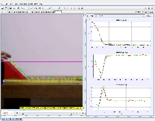 Car Rolling Down a Slope and Stop horizontally Model