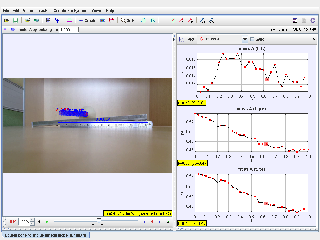 Tracker Modeling in Double Cone rolling up a metal slope