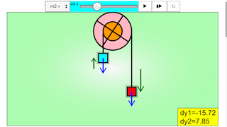 Turning Effects On A Pulley By Ropes With Masses Attached thumbnail