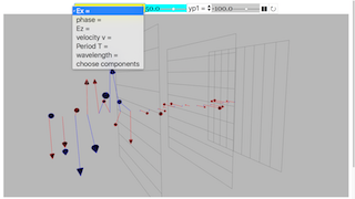 Circular Wave Polarizer JavaScript Simulation Applet HTML 5 - Educational Resources / Open Source Physics @ Singapore