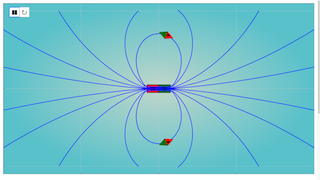 Bar Magnet Field Line Simulator thumbnail