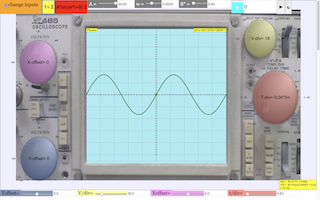 Oscilloscope Model JavaScript HTML5 Applet Simulation Model - Open  Educational Resources / Open Source Physics @ Singapore