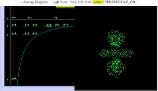 Hydrogen Atom (Coulomb) Probability Densitites In 3 D thumbnail