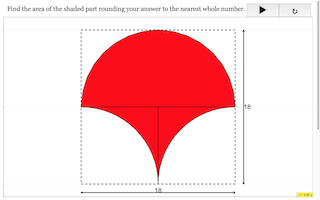 Circle Plus Question 13 HTML5 Applet Javascript 13 Circles Plus: area ...